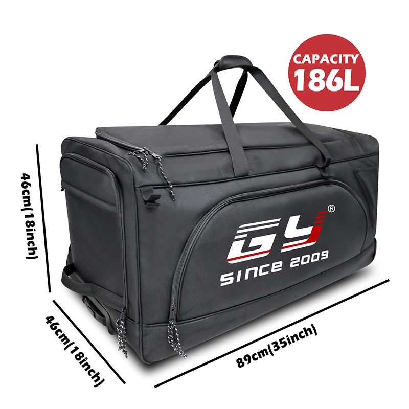 Custom Large Ice Hockey Ausrüstungstasche mit Rädern