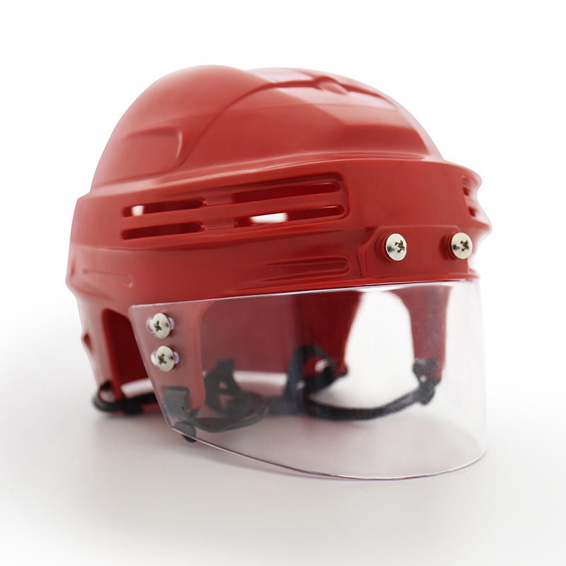 Custom Display Mini-Eishockey-Helm-Kombination mit Visier