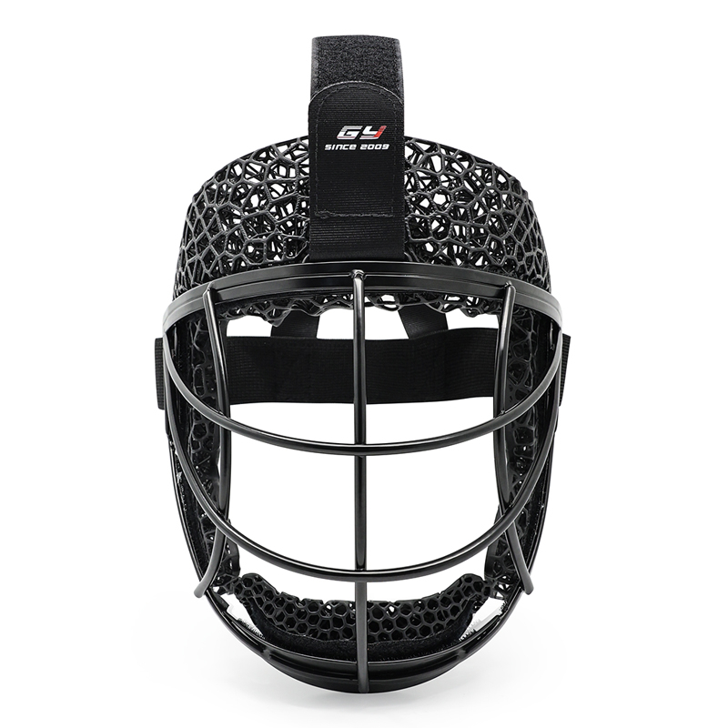 Benutzerdefinierte 3D -gedruckte Schaumstoff -Metall -Feldhockey -Defensiv -Eckmaske