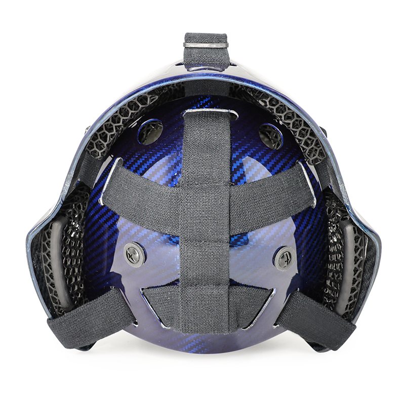 3D -gedruckte Auskleidung Cat Eye Pro Hockey Torwart Helm Senior