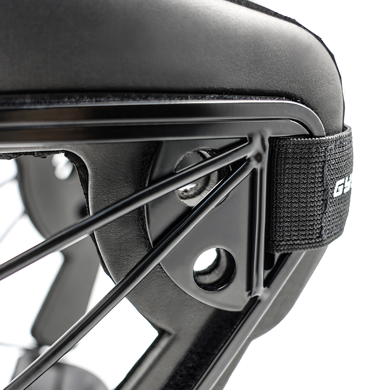 Cat-Eye Black Metal Field Hockey Elfmeter Eckverteidigungspieler Maske