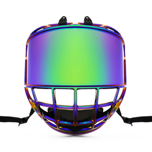 Chrom-Senior-Eishockeykäfig XL-Blasenvisier für Eishockeyhelm