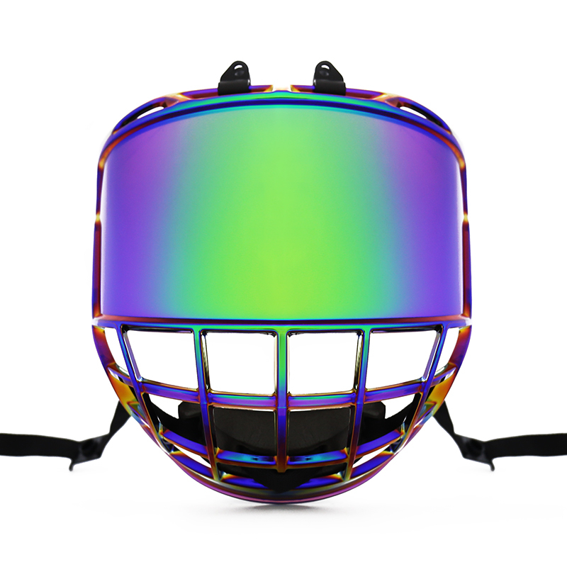 Chrom-Senior-Eishockeykäfig XL-Blasenvisier für Eishockeyhelm