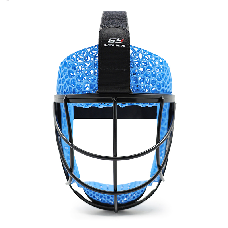 Benutzerdefinierte 3D -gedruckte Schaumstoff -Metall -Feldhockey -Defensiv -Eckmaske
