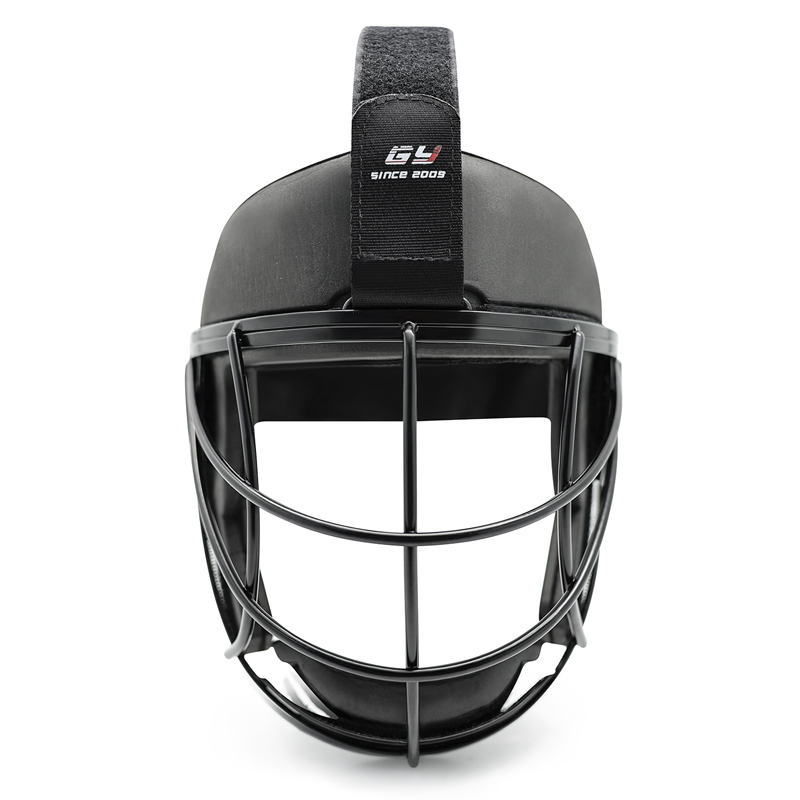 Cat-Eye Black Metal Field Hockey Elfmeter Eckverteidigungspieler Maske