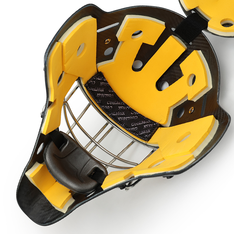 Stahl Vollschutz Eishockey -Torwarthelm