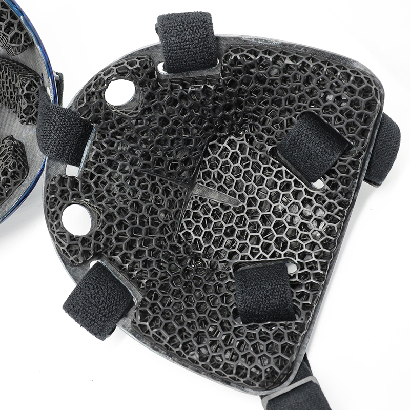 3D -gedruckte Auskleidung benutzerdefinierte Erwachsene XL Ice Hockey Torwart Helm