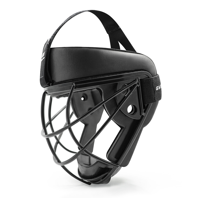 Cat-Eye Black Metal Field Hockey Elfmeter Eckverteidigungspieler Maske