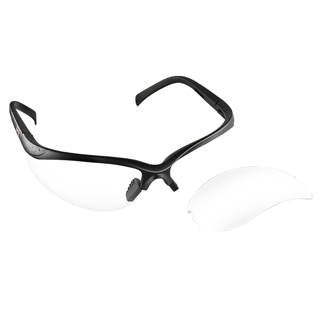 Transparente UV-Schutz-Indoor-Sport-Unihockey-Brille