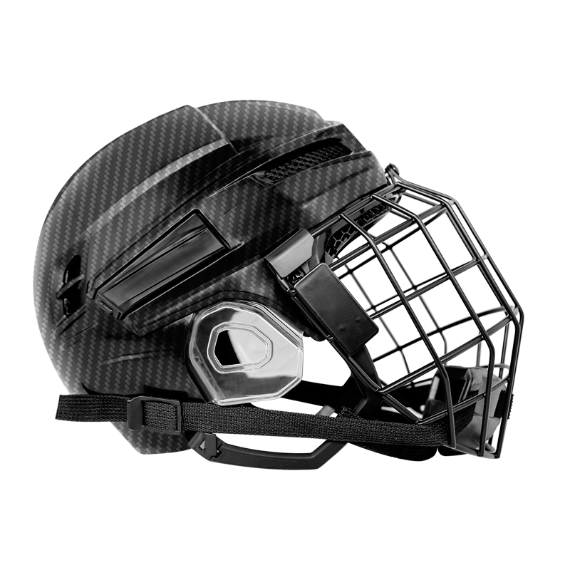 Original Carbon Fiber 3D-gedruckter Liner Eishockeyhelm Custom