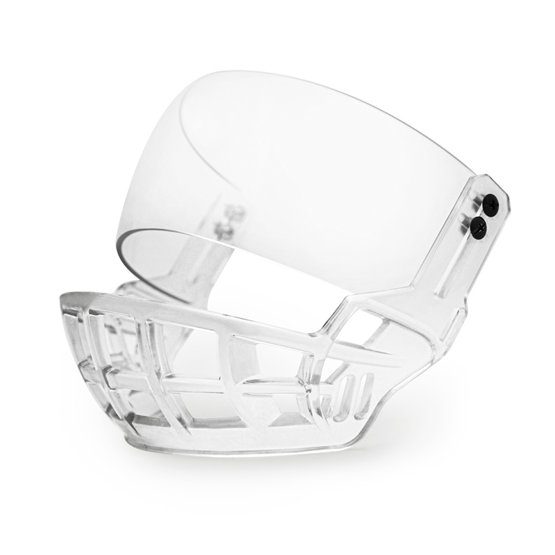 Austausch des unteren Käfigschutzes der Polycarbonatstangen für Hockey