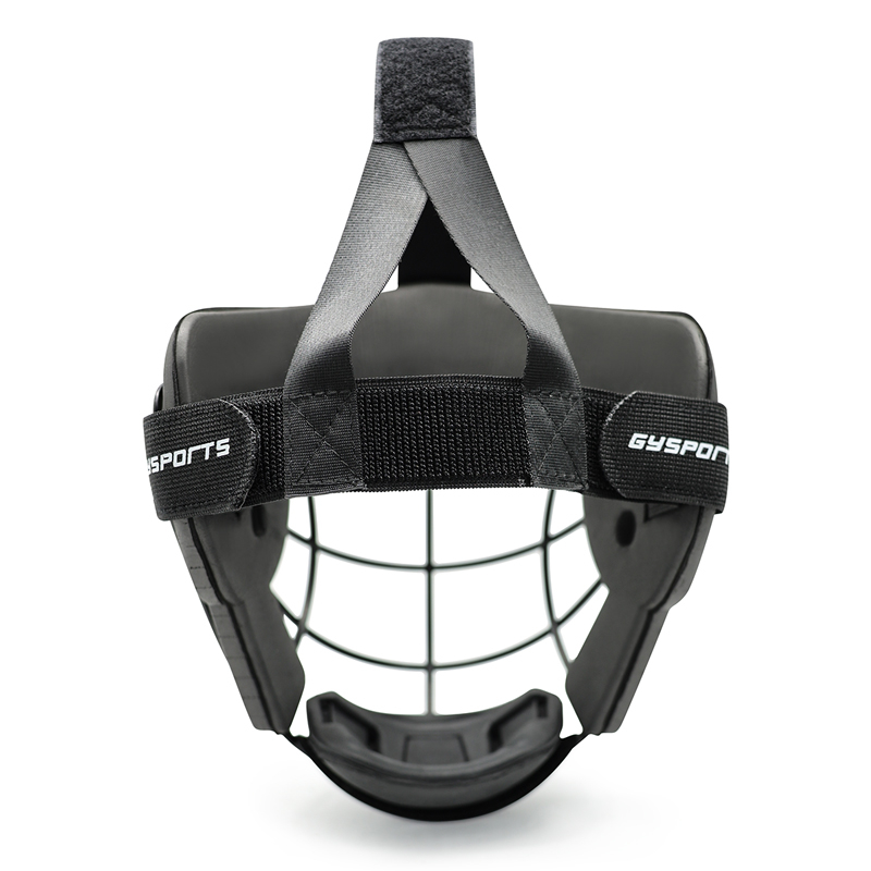 Cat-Eye Black Metal Field Hockey Elfmeter Eckverteidigungspieler Maske