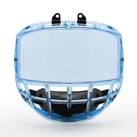 Blauer Junior-Eishockeykäfig XS für Eishockeyhelm