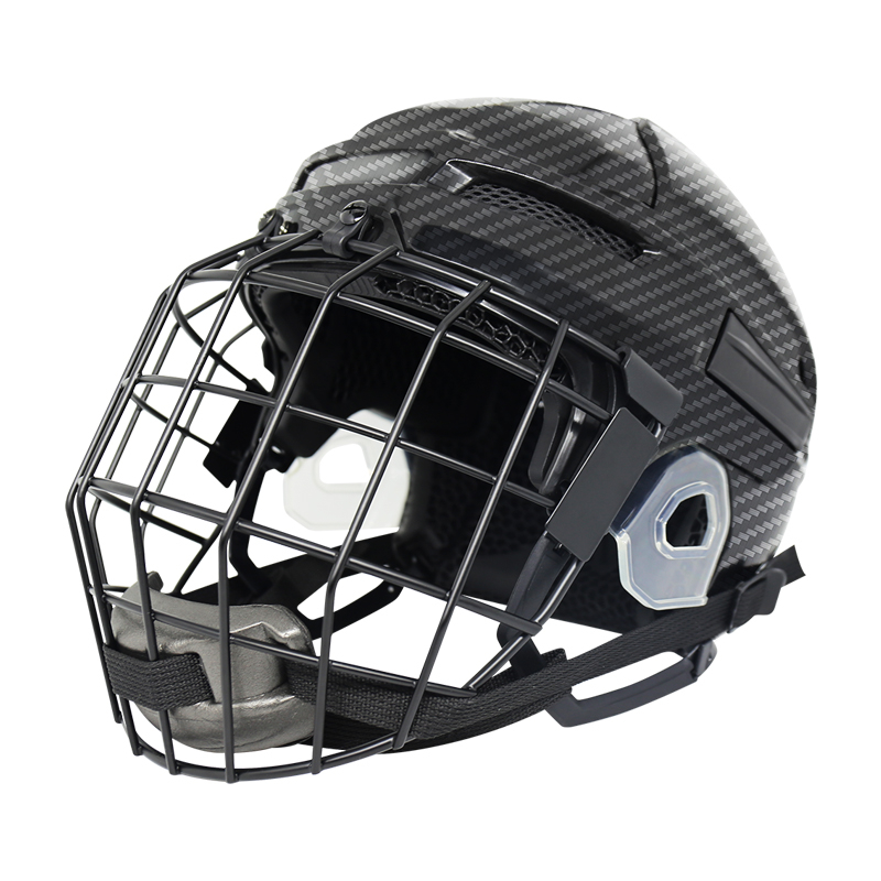 Original Carbon Fiber 3D-gedruckter Liner Eishockeyhelm Custom