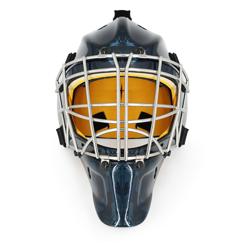 Stahl Vollschutz Eishockey -Torwarthelm