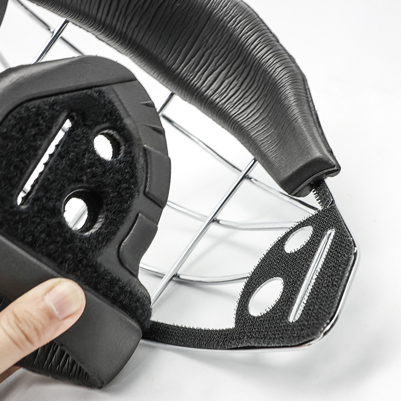 Edelstahlfeldhockey Vollgesichtsmaske für Ecken