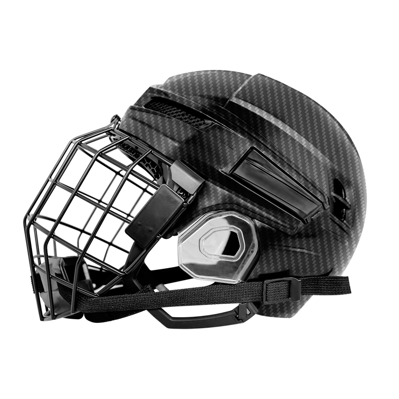 Original Carbon Fiber 3D-gedruckter Liner Eishockeyhelm Custom