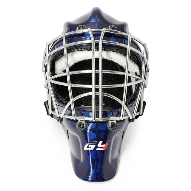 3D -gedruckte Auskleidung benutzerdefinierte Erwachsene XL Ice Hockey Torwart Helm