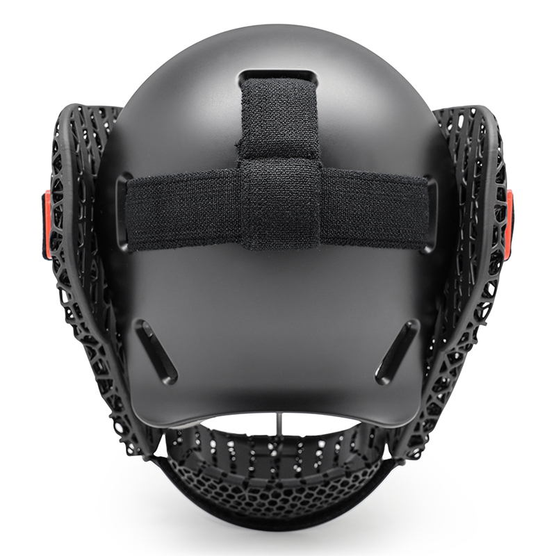 3D-gedruckte Feldhockey-Elfmeter-Gesichtsmaske mit Visier