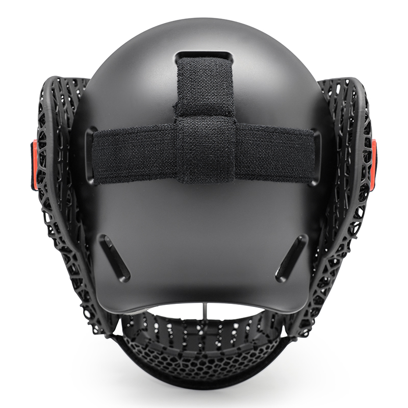 3D-gedruckte Feldhockey-Elfmeter-Gesichtsmaske mit Visier