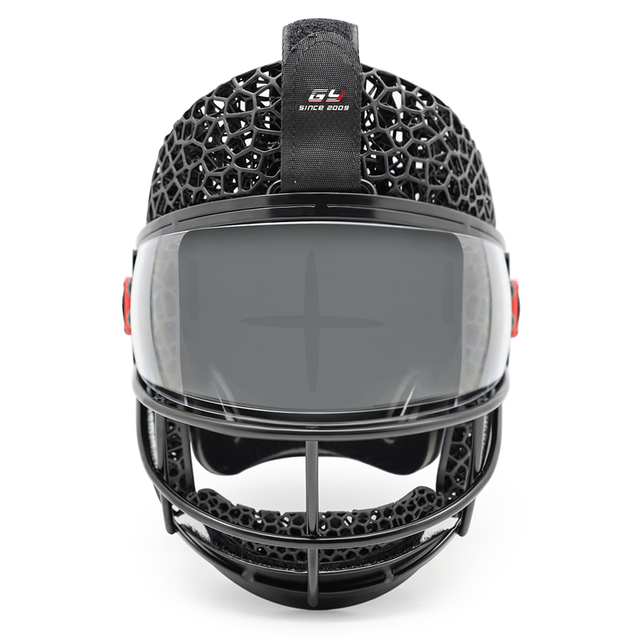 3D-gedruckte Feldhockey-Elfmeter-Gesichtsmaske mit Visier