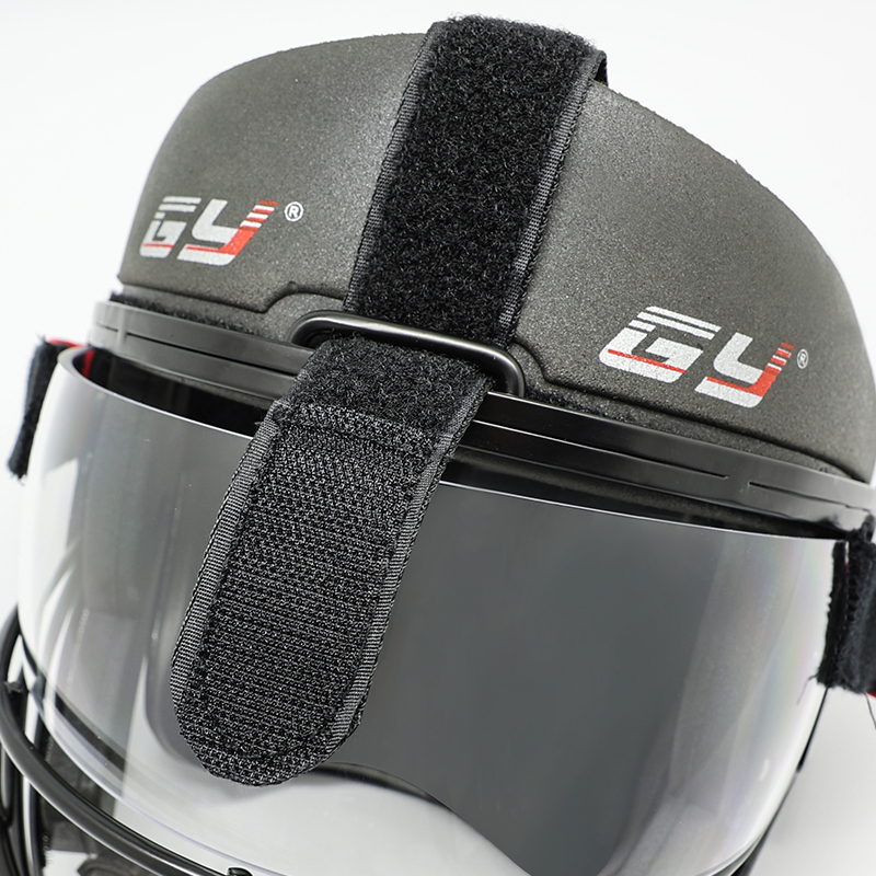 Premium Feldhockey-Elfmeter-Gesichtsmaske mit Visier