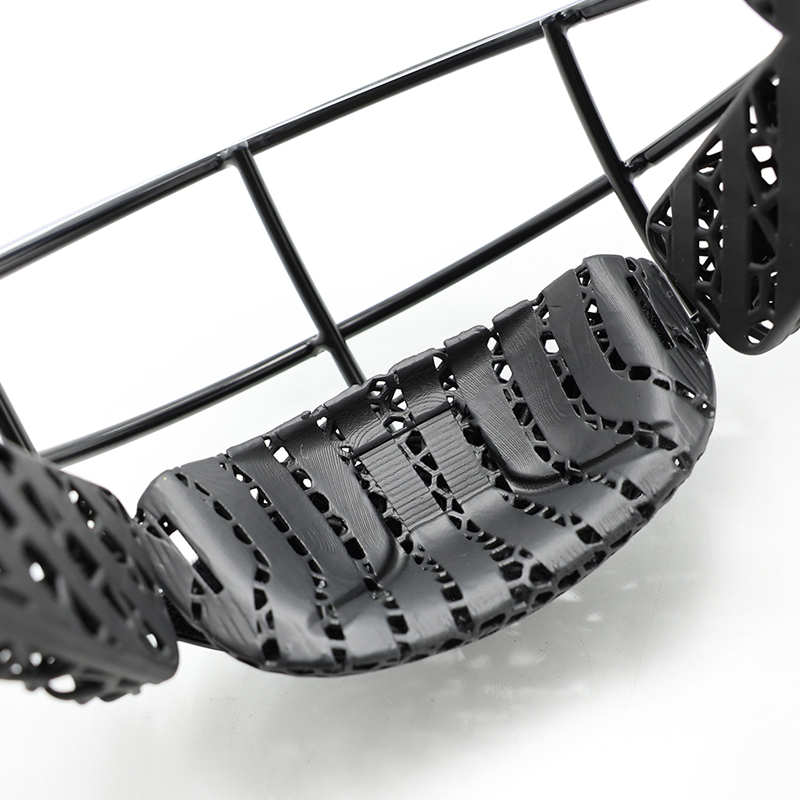 3D-gedruckte Feldhockey-Elfmeter-Gesichtsmaske mit Visier