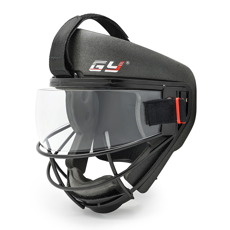 Premium Feldhockey-Elfmeter-Gesichtsmaske mit Visier